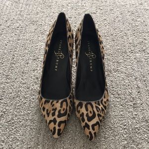 Ivanna Trump Animal Print Heels 8.5
